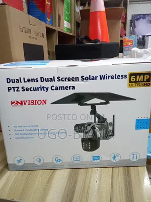 Dual Lens Solar Ptz 6mp Cctv Camera 4g
