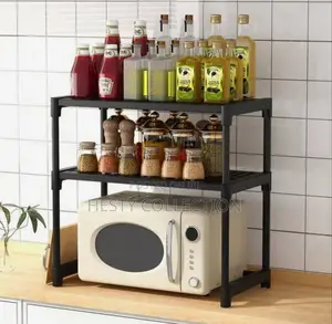 2 Steps Multifunction Telescopic Microwave Frame Stand Rack
