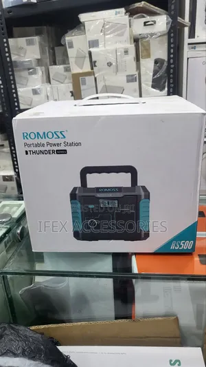 Romoss Portable Power Station-220v 400wh Rs500 500W 108000ma