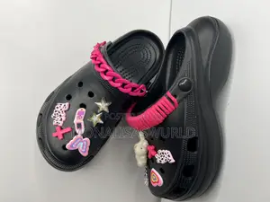 High Crocs With Accessories