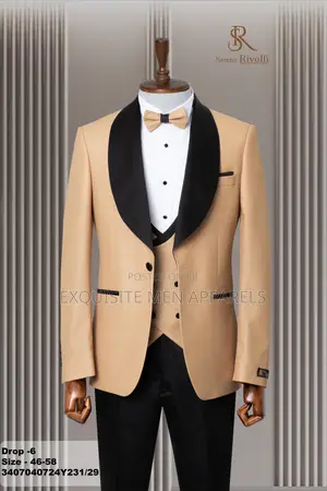 Classic Shawl Lapel Shining Turkish Tuxedo Men’S Suit