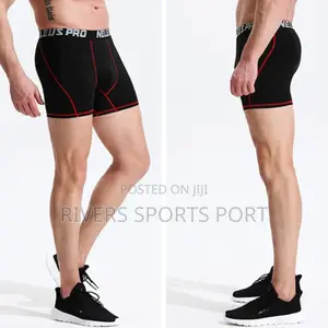 Mens Compression Tights Short Skinny Leggings Pant