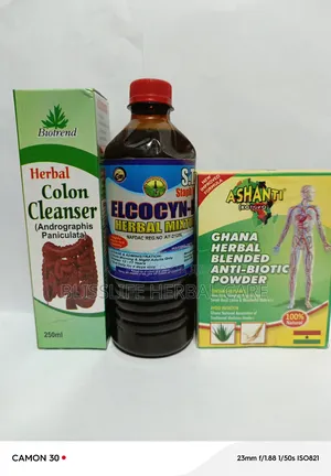 Elcocyn Ashanti Colon Cleanser Herbal Combo