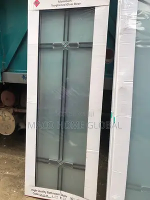Turkey Tampered Full Glass Toilet Door 750 Size