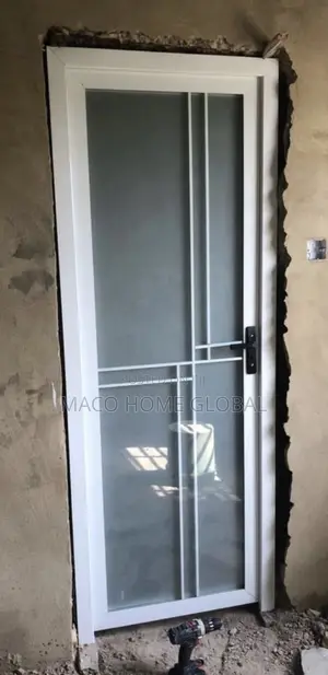 Full Glass Toilet Door Size 750