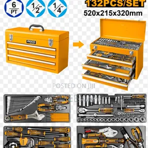 132pcs Ingco Professional Tool Box Chest