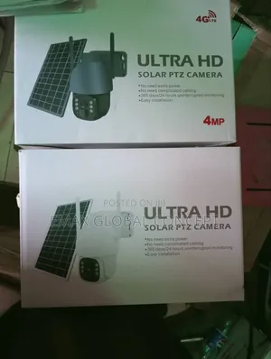 Ultra HD Solar PTZ Camera