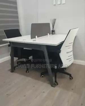 2 Men Workstation Table With Chairs