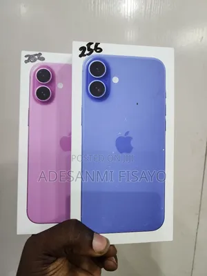 New Apple iPhone 16 Plus 256 GB Pink
