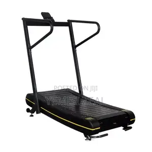Curved Powered Treadmill Machine