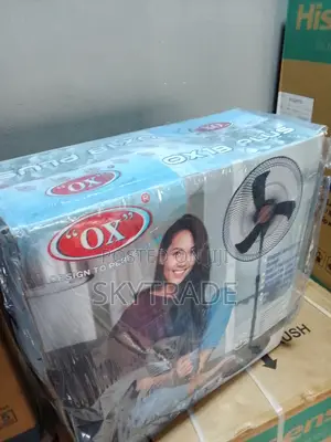 Brand New Black OX Non- Rechargeable Fan (Sf- 16 18)