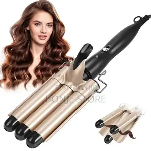3 Barrels Fast Hair Straightener Hair Curling Iron Wand
