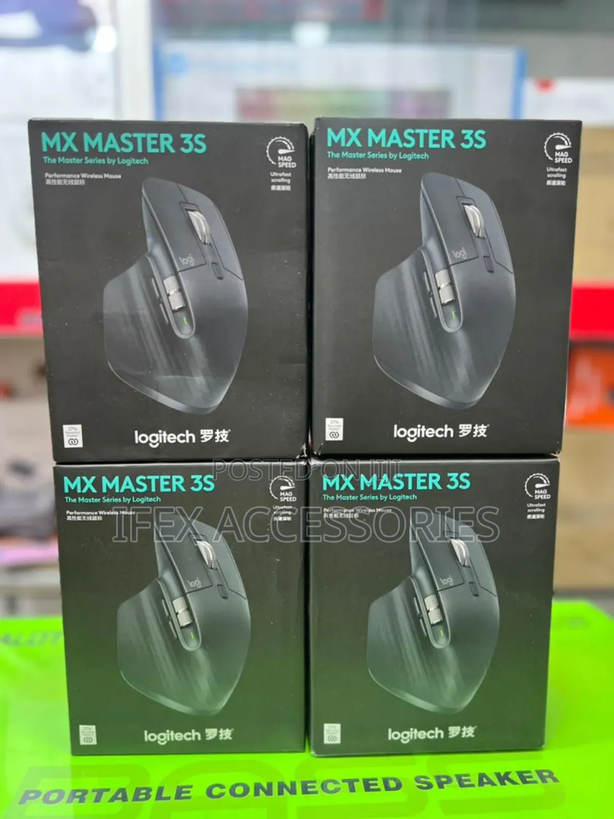 Logitech Mx Master 3s Wireless Mouse - Black