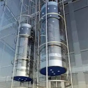 Stainless Steel Center Opening Commercial Lift