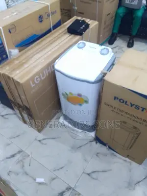 Easy to Operate Polystar 5.5kg Single Tub Washin Machine
