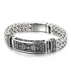 Stainless Steel Bracelet for Men 21cm