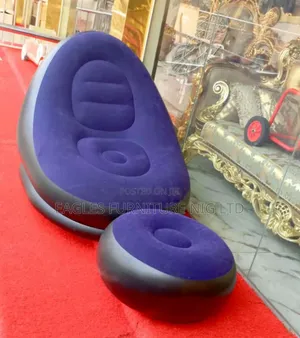 Unique Inflatable Sofa and Foot Rest