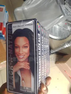 Black-N-Nature Permanent Natural Black Hair Colour Crea