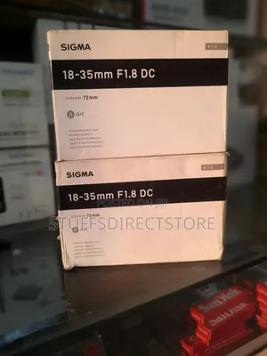 Sigma 18-35mm F/1.8 DC HSM Art Lens for Canon EF