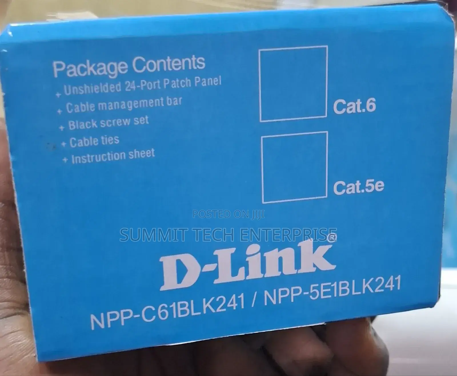 Dlink Cat 6 24port Patch Panel