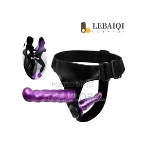 Strap on Double Dildo Suspenders Panties Toy