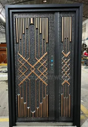 4ft Italian Copper Cast Security Entrance Door