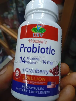 Usv Women's Probiotic Plus Cranberry- 90caps