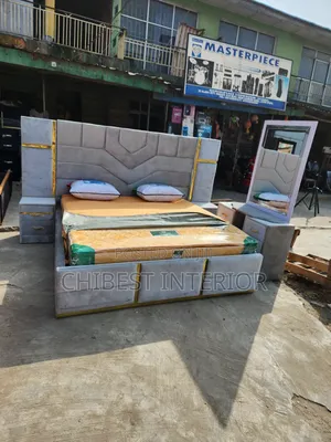 Quality 6by6 Upholstery Padded Bed Frame