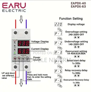 Surge Voltage Protector 63A, 80A,