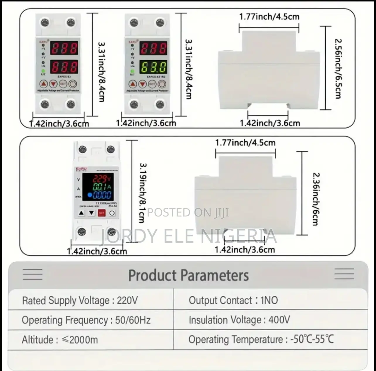 Surge Voltage Protector 63A, 80A,