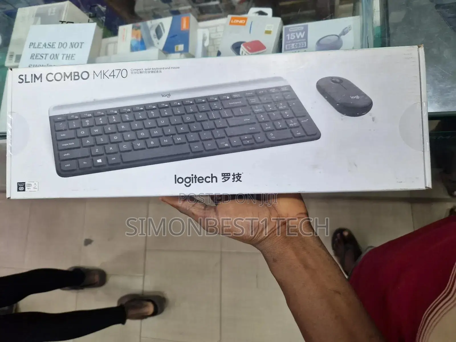 Logitech Wireless Keyboard and Mouse Mk470