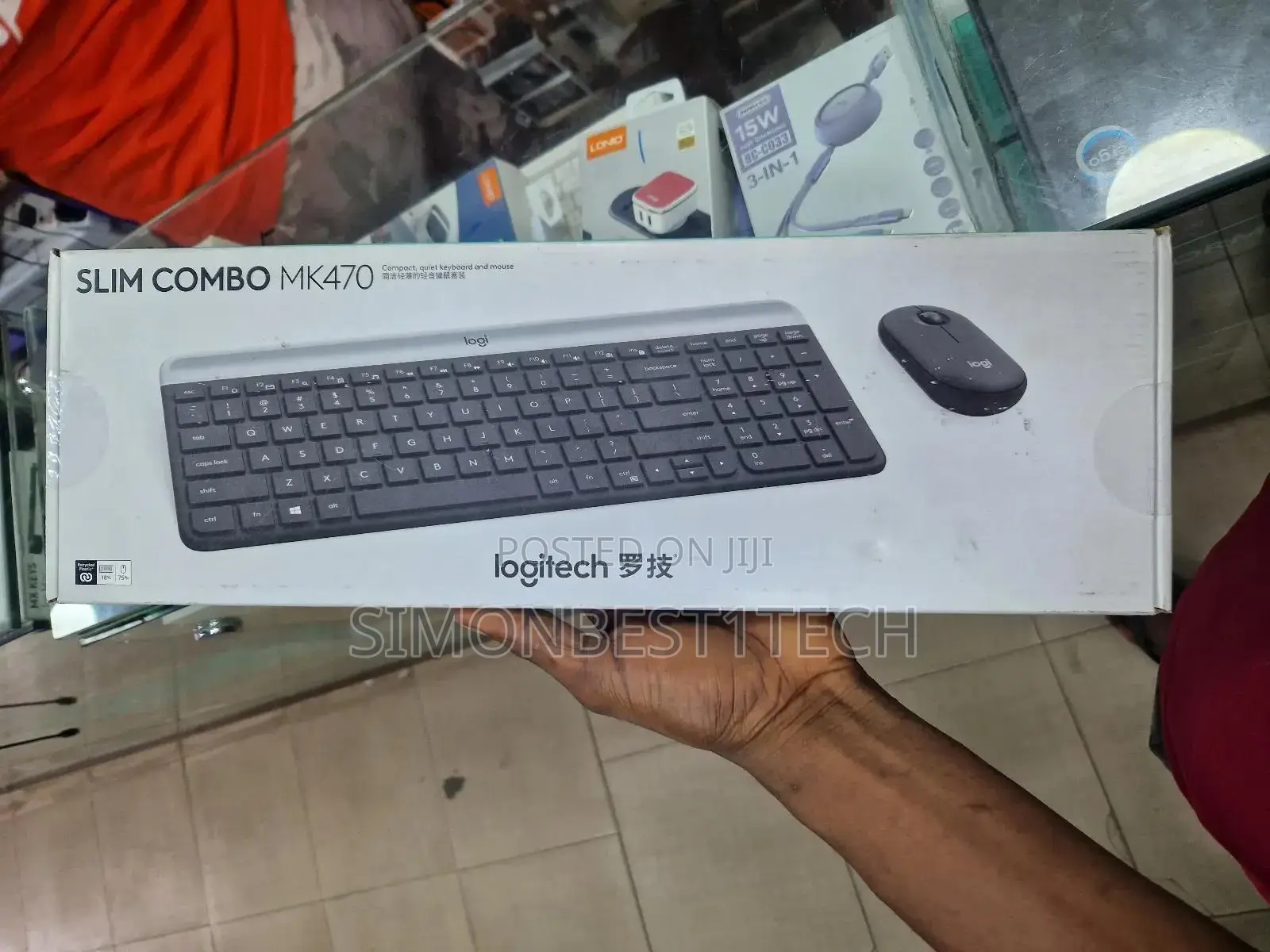 Logitech Wireless Keyboard and Mouse Mk470