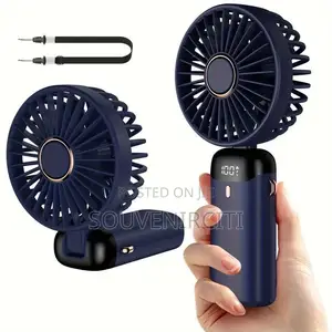 Unique High Quality LED Digital Display Mini Fan -