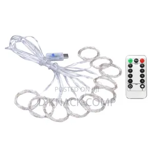 White Lights LED Curtain Fairy Lights Wedding Festival Decor
