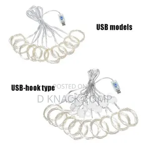 Led 9.8ft Fairy String Usb Led Copper Wire Curtain Light String