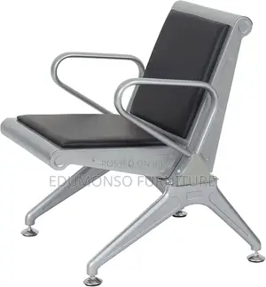Office Reception/Waiting Guest Chair With Pu Leather