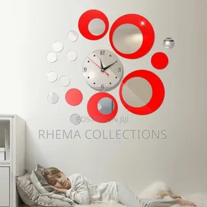 Round Shape Acrylic Wall Clock
