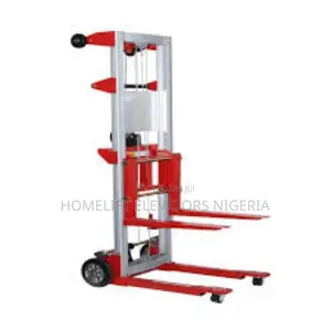 Indoor Use Small Mobile Man Lift Single Mast Lift