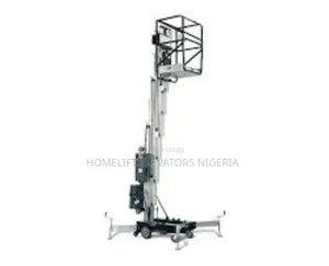 Single Mast Strong Stable 8m 125kg Manual Mobile Lift