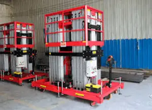 8m 130kg Cheaper High Quality Single Mast Man Lift