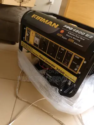Petrol Generator With Avr Sumec Firman Fpg4800e2 Automatic