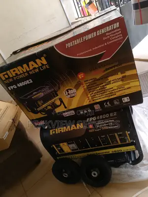 3.8kw Sumec Firman Fpg4800e2 Affordable Reliable Generator