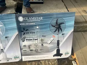 Glamstar 18inch Rechargeable Standing Fan