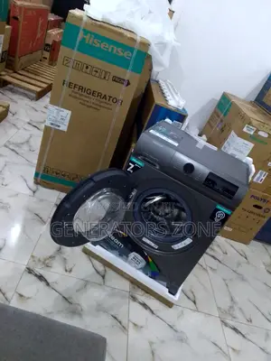 Modern Effective 7kg Hisense Washing Machine "Wfqp7012t''