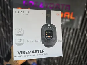 Levelo Vibemaster Hybrid ANC Headphone - Black