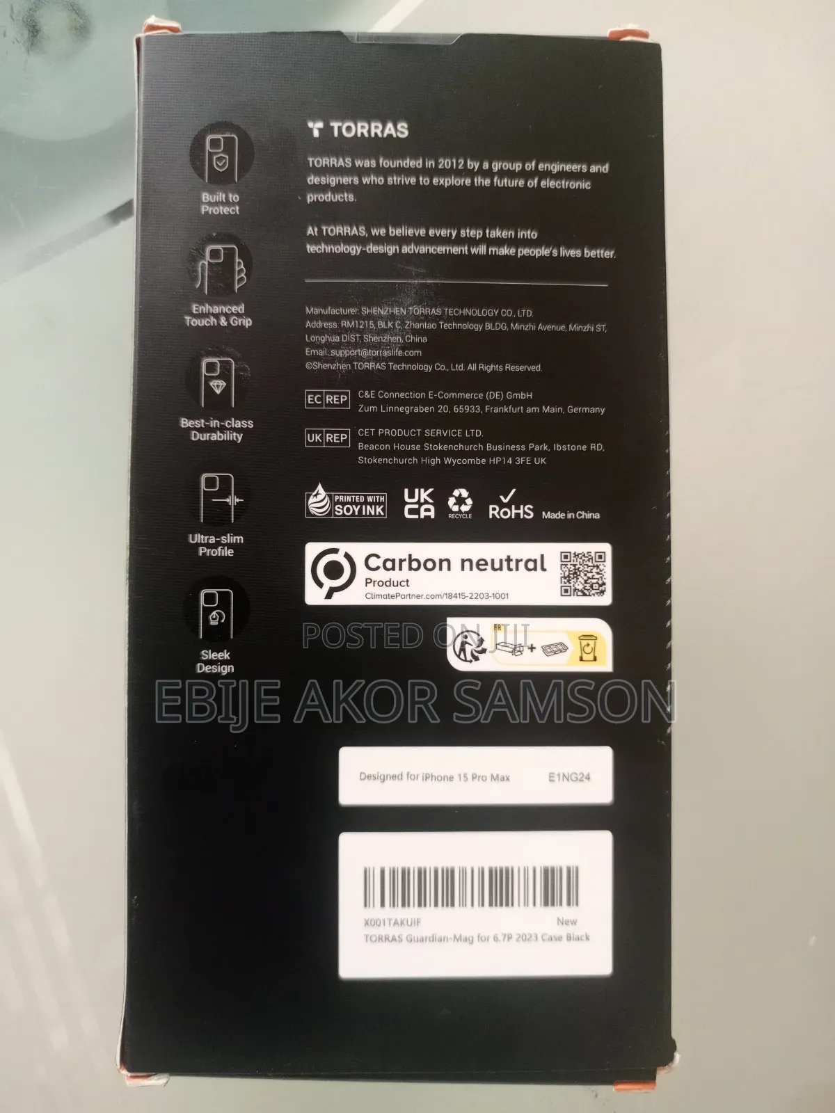 iPhone 15 Pro Max Wireless Case