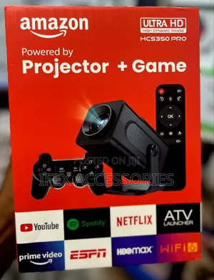 Smart Mini Projector With Android Tv Hcs350 Pro Projector