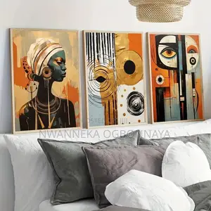 Abstract Ethnic Posters African Wall Art