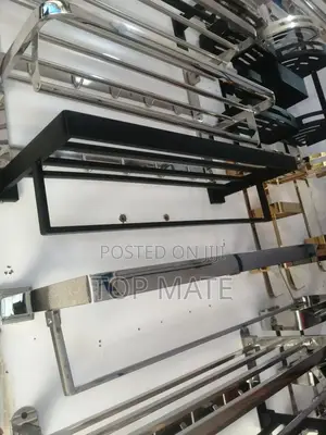 Quality Multiple Towel Rail Black