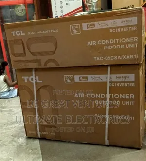 Brand New TCL 1hp Inverter Split Unit Air Conditioner>Copper